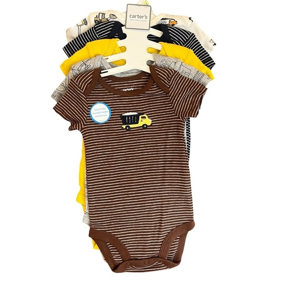 Carter's Other - Carter's Construction Theme Bodysuit Outfits
 3mo Set of 5 New